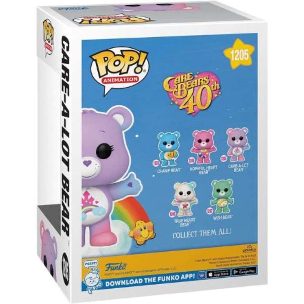 Funko Pop 40th Anniversary Care A Lot Bear #1205 CHASE NIB - Picture 6 of 9